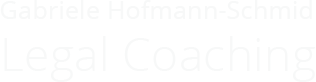 Gabriele Hofmann-Schmid Legal Coaching